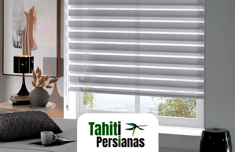 Persiana rolo double vision: a queridinha de quem ama luz natural sem abrir mão da privacidade